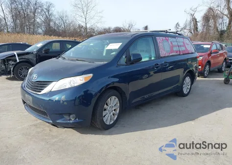 2012 Toyota Sienna Le 7 Passenger from USA, damaged, VIN 5TDJK3DC1CS037144